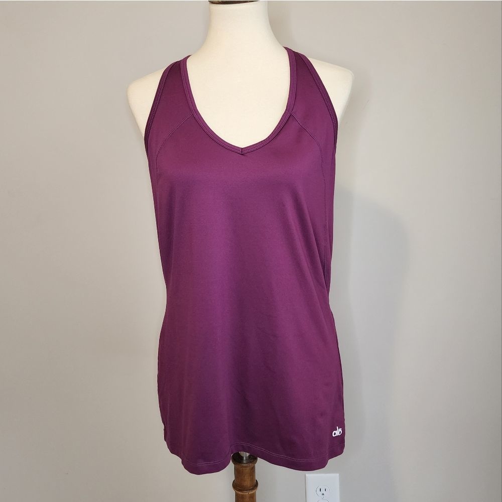 𝅺ALO coolfit racerback tank top XL